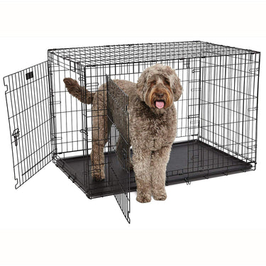 Contour Double Door Dog Crate 48″